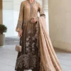 Luxury Timeless Unstitched Luxury Lawn 3 Pieces Suit BR-1490