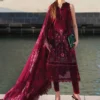 Maria B Unstitched Embroidered Luxury Lawn 3 Piece Suit BR-1486