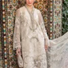 Luxury Unstitched Embroidered Lawn 3 Piece Suit BR-1440