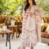 Luxury Unstitched Embroidered Lawn 3 Piece Suit BR-1224
