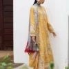 Luxury Unstitched Embroidered Lawn 3 Piece Suit BR-1430