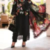 Luxury Unstitched Embroidered Luxury Lawn 3 Piece Suit BR-1487