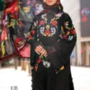 Luxury Unstitched Embroidered Luxury Lawn 3 Piece Suit BR-1487