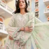 Luxury Unstitched Embroidered Luxury Lawn 3 Piece Suit BR-1486