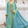 Luxury Unstitched Embroidered Lawn 3 Piece Suit BR-1183