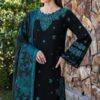 Luxury 3 Piece Embroidered Lawn Dress - Unstitched