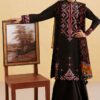 Exquisite Black 3 Piece Embroidered Lawn Suit - Unstitched