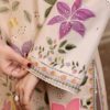Premium Embroidered Lawn 3 Piece Suit – Unstitched