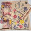 Premium Embroidered Lawn 3 Piece Suit – Unstitched