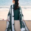Luxury Unstitched Embroidered Lawn 3 Piece Suit