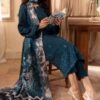 Luxury Unstitched Embroidered Lawn 3 Piece Suit
