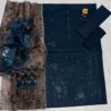 Luxury Unstitched Embroidered Lawn 3 Piece Suit