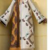 Off-White Premium 3 Piece Embroidered Lawn Dress – Unstitched