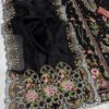 Luxury Unstitched Embroidered Lawn 3 Piece Suit