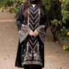 Luxury Unstitched Embroidered Lawn 3 Piece Suit