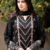 Luxury Unstitched Embroidered Lawn 3 Piece Suit