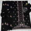 Luxury Unstitched Embroidered Lawn 3 Piece Suit