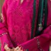 Luxury Unstitched Embroidered Lawn 3 Piece Suit