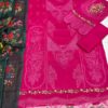 Luxury Unstitched Embroidered Lawn 3 Piece Suit