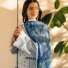 Luxury Unstitched Embroidered Lawn 3 Piece Suit