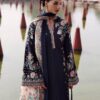 Luxury Unstitched Embroidered Lawn 3 Piece Suit