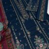 Luxury Unstitched Embroidered Lawn 3 Piece Suit