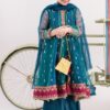 3 Piece Embroidered Net Suit