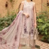 Unstitched Embroidered Lawn 3 Piece Suit with Ready to Wear Dupatta BR-890