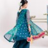 3 Piece Embroidered Net Suit