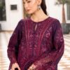 Unstitched Embroidered Lawn 3 Piece Suit with Ready to Wear Dupatta