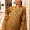 3 Piece Unstitched Embroidered Lawn Suit