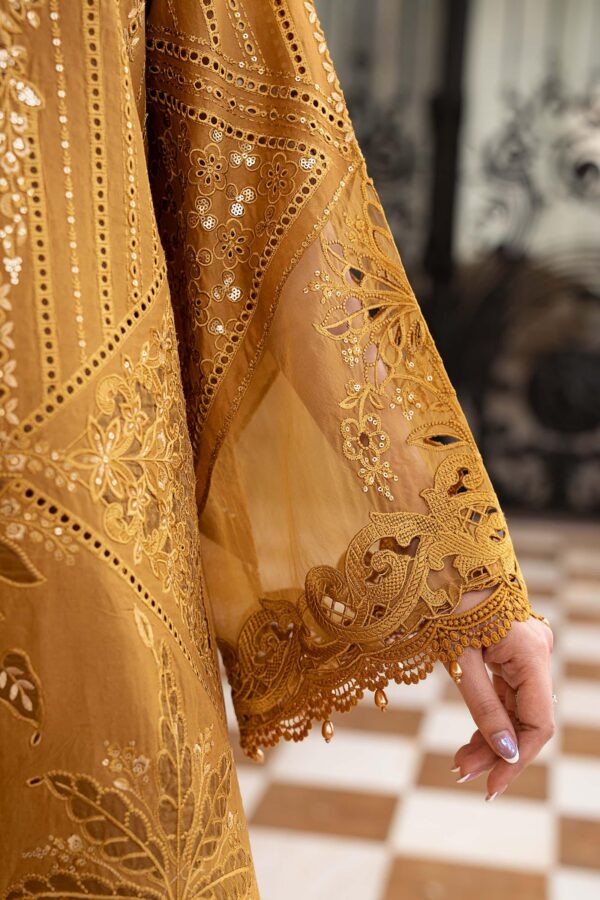 3 Piece Unstitched Embroidered Lawn Suit