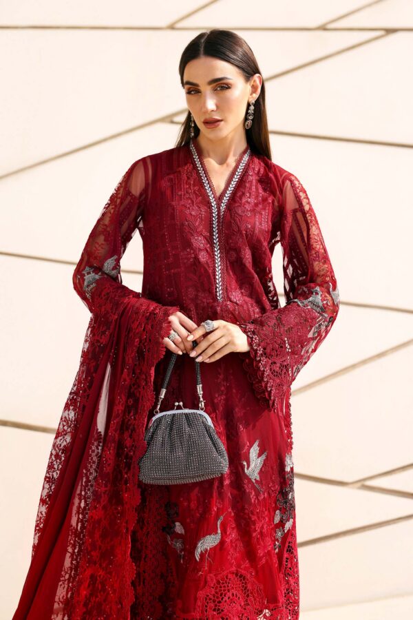 Premium 3 Piece Embroidered Lawn Suit - Unstitched