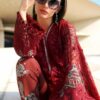 Premium 3 Piece Embroidered Lawn Suit - Unstitched