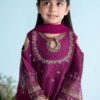 3 Piece Embroidered Cotton Silk Suit