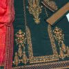 Premium 3 Piece Embroidered Lawn Suit - Unstitched