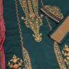 Premium 3 Piece Embroidered Lawn Suit - Unstitched