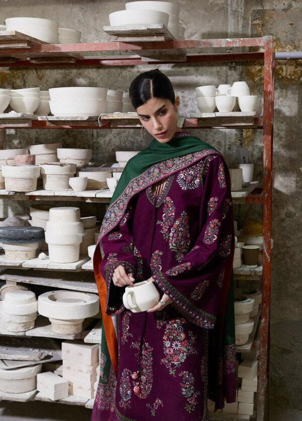 Premium 3 Piece Embroidered Lawn Suit - Unstitched
