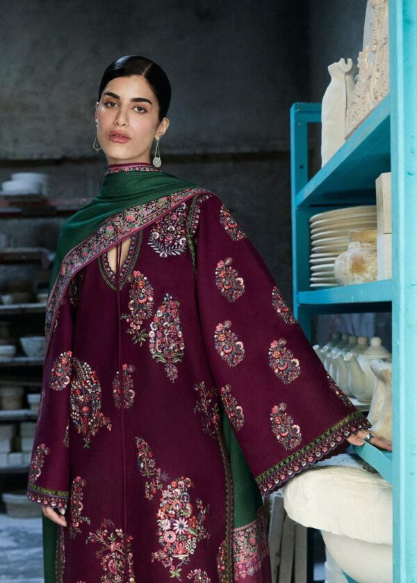 Premium 3 Piece Embroidered Lawn Suit - Unstitched