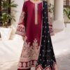 Premium 3 Piece Embroidered Lawn Suit - Unstitched