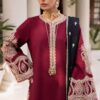 Premium 3 Piece Embroidered Lawn Suit - Unstitched