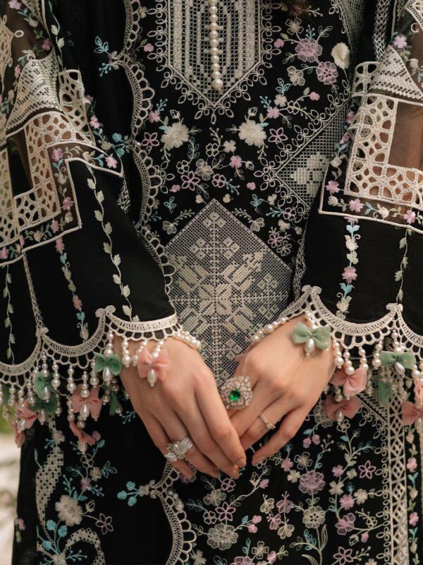 Premium 3 Piece Embroidered Lawn Suit - Unstitched