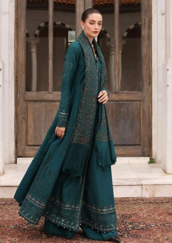 Premium 3 Piece Embroidered Lawn Suit - Unstitched