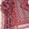 Premium 3 Piece Embroidered Lawn Suit - Unstitched