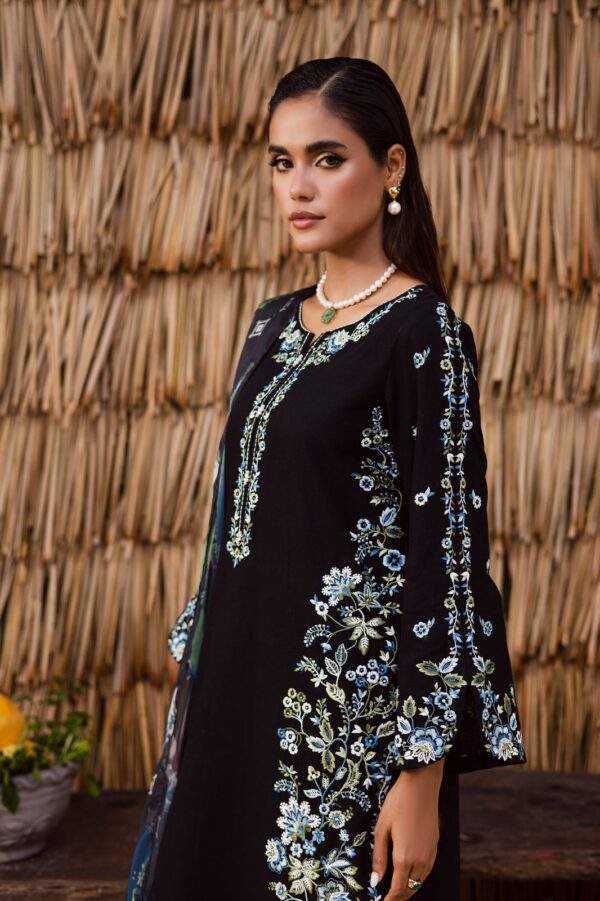 Premium 3 Piece Embroidered Lawn Suit - Unstitched