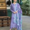Premium 3 Piece Embroidered Lawn Suit - Unstitched