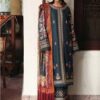 Premium 3 Piece Embroidered Lawn Suit - Unstitched
