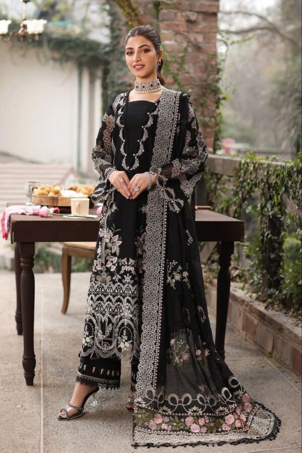 Premium 3 Piece Embroidered Lawn Suit - Unstitched