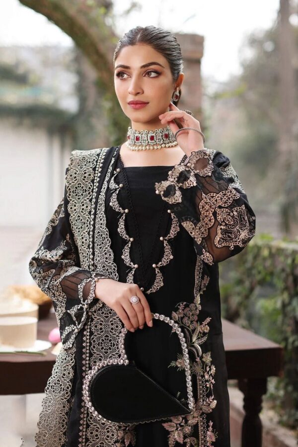 Premium 3 Piece Embroidered Lawn Suit - Unstitched