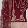 Premium 3 Piece Embroidered Lawn Suit - Unstitched
